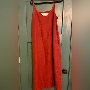 Not perfect linen Langley 2 maxi dress size M